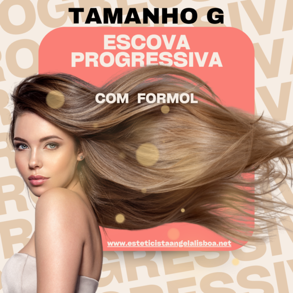 Progressiva com formol tamanho G