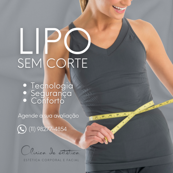 Redução de medidas oferta especial uma sessão de lipocavitação mais modelagem com ativos!